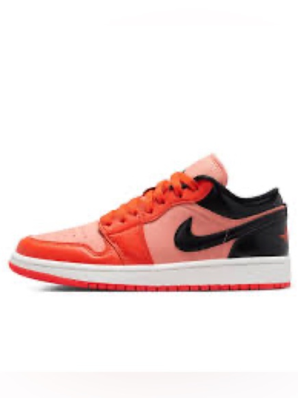 Nike Jordan Low Dunk Kids Sneakers - Orange and Black